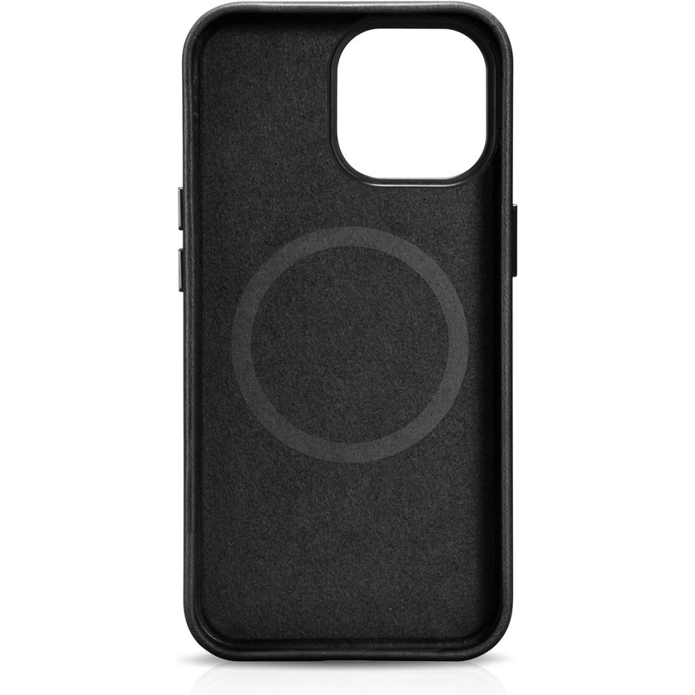 Hurtownia GSM - Etui iCarer Olajviasz Prémium Bőr MagSafe Apple iPhone 14 Pro Max fekete - ICR338 - {ean13} - Hurt