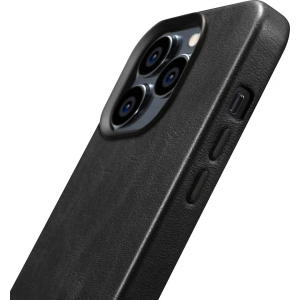Hurtownia GSM - Etui iCarer Olajviasz Prémium Bőr MagSafe Apple iPhone 14 Pro Max fekete - ICR338 - {ean13} - Hurt