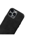 Hurtownia GSM - Etui iCarer Olajviasz Prémium Bőr MagSafe Apple iPhone 14 Pro Max fekete - ICR338 - {ean13} - Hurt