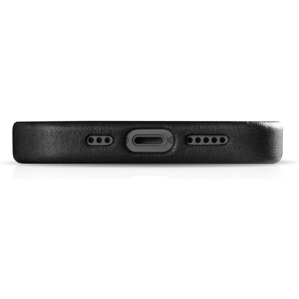 Hurtownia GSM - Etui iCarer Olajviasz Prémium Bőr MagSafe Apple iPhone 14 Pro Max fekete - ICR338 - {ean13} - Hurt