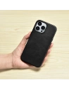 Hurtownia GSM - Etui iCarer Olajviasz Prémium Bőr MagSafe Apple iPhone 14 Pro Max fekete - ICR338 - {ean13} - Hurt