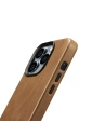 Wholesale iCarer Oil Wax Premium Leather MagSafe Apple iPhone 14 Pro Max light brown - ICR339 - {ean13} - Hurt