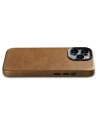 Wholesale iCarer Oil Wax Premium Leather MagSafe Apple iPhone 14 Pro Max light brown - ICR339 - {ean13} - Hurt