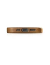 Wholesale iCarer Oil Wax Premium Leather MagSafe Apple iPhone 14 Pro Max light brown - ICR339 - {ean13} - Hurt