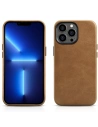 Wholesale iCarer Oil Wax Premium Leather MagSafe Apple iPhone 14 Pro Max light brown - ICR339 - {ean13} - Hurt
