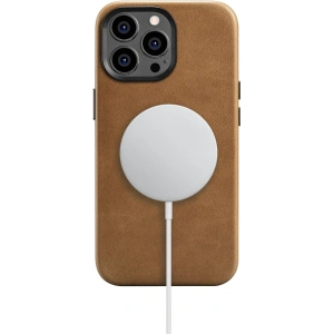 Hurtownia GSM - Etui iCarer Oil Wax Premium Leather MagSafe Apple iPhone 14 Pro Max jasnobrązowy - ICR339 - {ean13} - Hurt