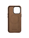 Hurtownia GSM - Etui iCarer Olajgyanta Prémium Bőr MagSafe Apple iPhone 14 Pro Max barna - ICR340 - {ean13} - Hurt