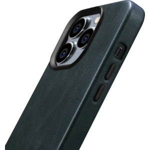 Hurtownia GSM - Etui iCarer Olaj Wax Prémium Bőr MagSafe Apple iPhone 14 Pro Max sötétkék - ICR341 - {ean13} - Hurt