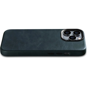 Hurtownia GSM - Etui iCarer Olaj Wax Prémium Bőr MagSafe Apple iPhone 14 Pro Max sötétkék - ICR341 - {ean13} - Hurt