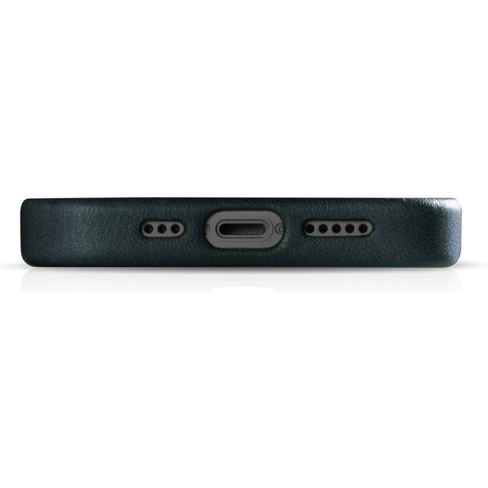 Wholesale iCarer Oil Wax Premium Leather MagSafe Apple iPhone 14 Pro Max dark blue - ICR341 - {ean13} - Hurt