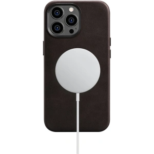 Hurtownia GSM - Etui iCarer Oil Wax Premium Leather MagSafe Apple iPhone 14 Pro Max ciemnobrązowy - ICR342 - {ean13} - Hurt