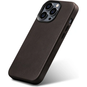 Hurtownia GSM - Etui iCarer Olajgyanta Prémium Bőr MagSafe Apple iPhone 14 Pro Max sötétbarna - ICR342 - {ean13} - Hurt