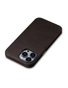 Hurtownia GSM - Etui iCarer Oil Wax Premium Leather MagSafe Apple iPhone 14 Pro Max ciemnobrązowy - ICR342 - {ean13} - Hurt