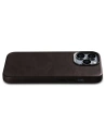 Hurtownia GSM - Etui iCarer Oil Wax Premium Leather MagSafe Apple iPhone 14 Pro Max maro închis - ICR342 - {ean13} - Hurt