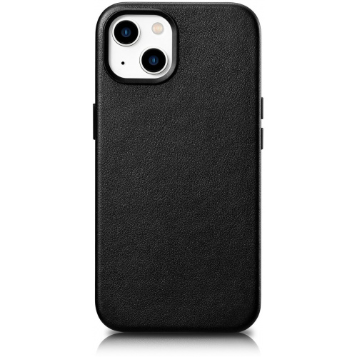 Hurtownia iCarer - 6975092685173 - ICR343 - Etui iCarer Case Leather MagSafe Apple iPhone 14 czarny - B2B homescreen