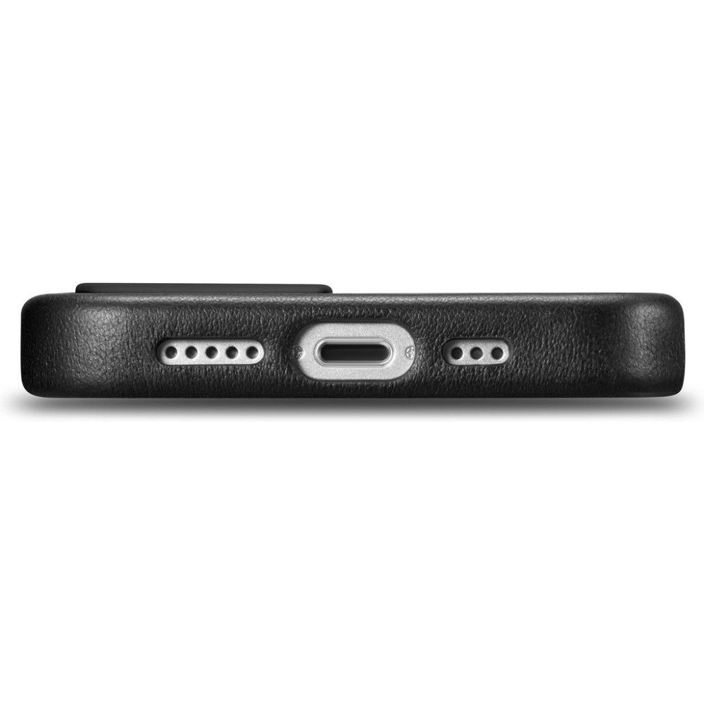 Wholesale iCarer Case Leather MagSafe Apple iPhone 14 black - ICR343 - {ean13} - Hurt