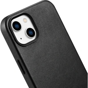 Hurtownia GSM - Etui iCarer Case Leather MagSafe Apple iPhone 14 czarny - ICR343 - {ean13} - Hurt