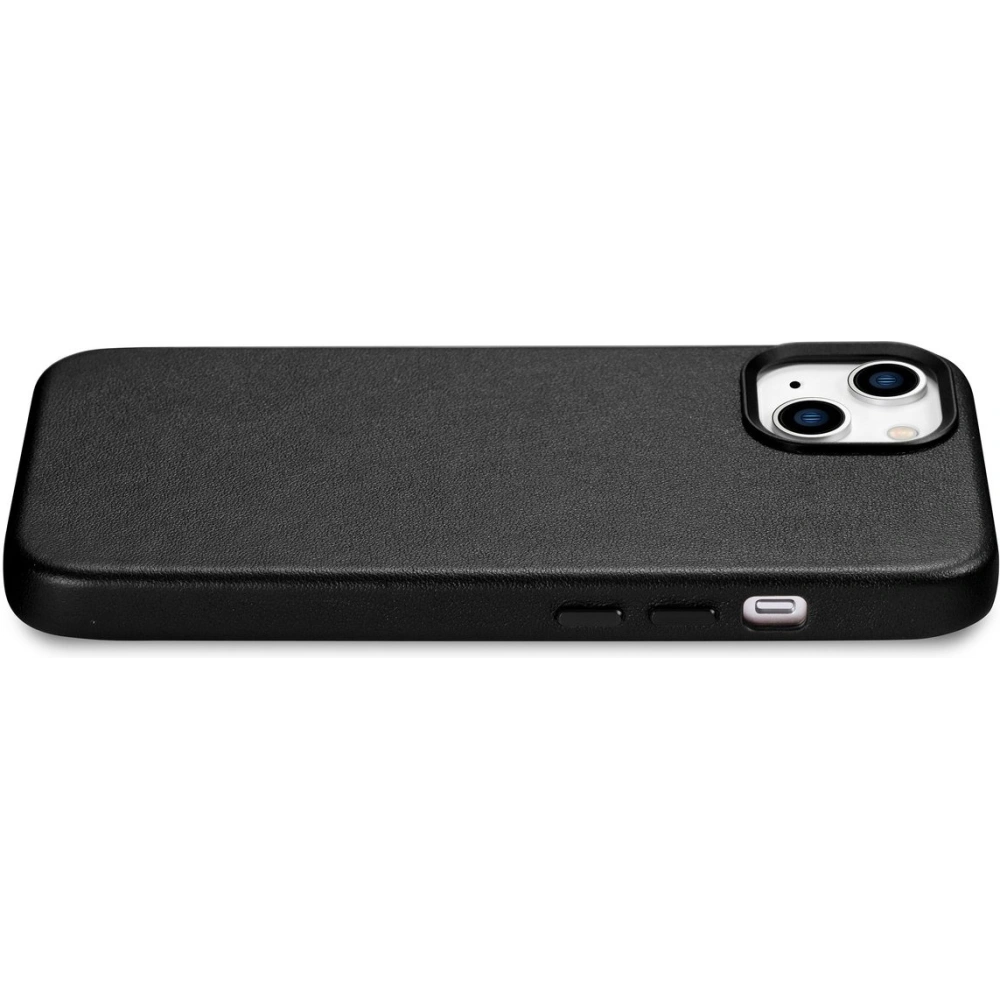 Wholesale iCarer Case Leather MagSafe Apple iPhone 14 black - ICR343 - {ean13} - Hurt