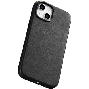 Hurtownia GSM - Etui iCarer Case Leather MagSafe Apple iPhone 14 czarny - ICR343 - {ean13} - Hurt