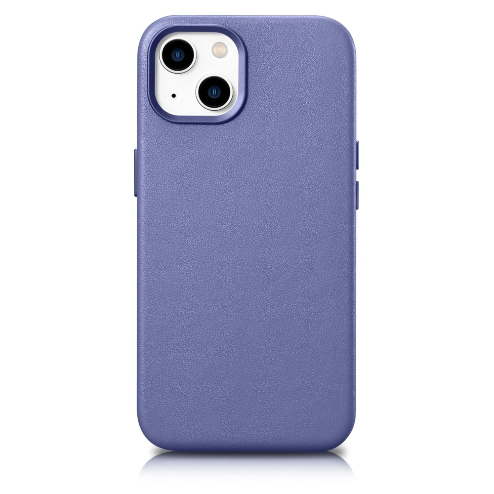 Wholesale iCarer Case Leather MagSafe Apple iPhone 14 light purple - ICR347 - {ean13} - Hurt