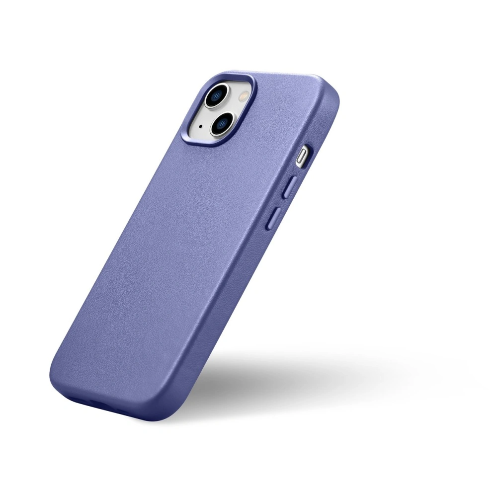 Wholesale iCarer Case Leather MagSafe Apple iPhone 14 light purple - ICR347 - {ean13} - Hurt