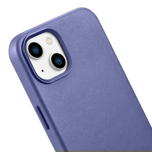 Wholesale iCarer Case Leather MagSafe Apple iPhone 14 light purple - ICR347 - {ean13} - Hurt