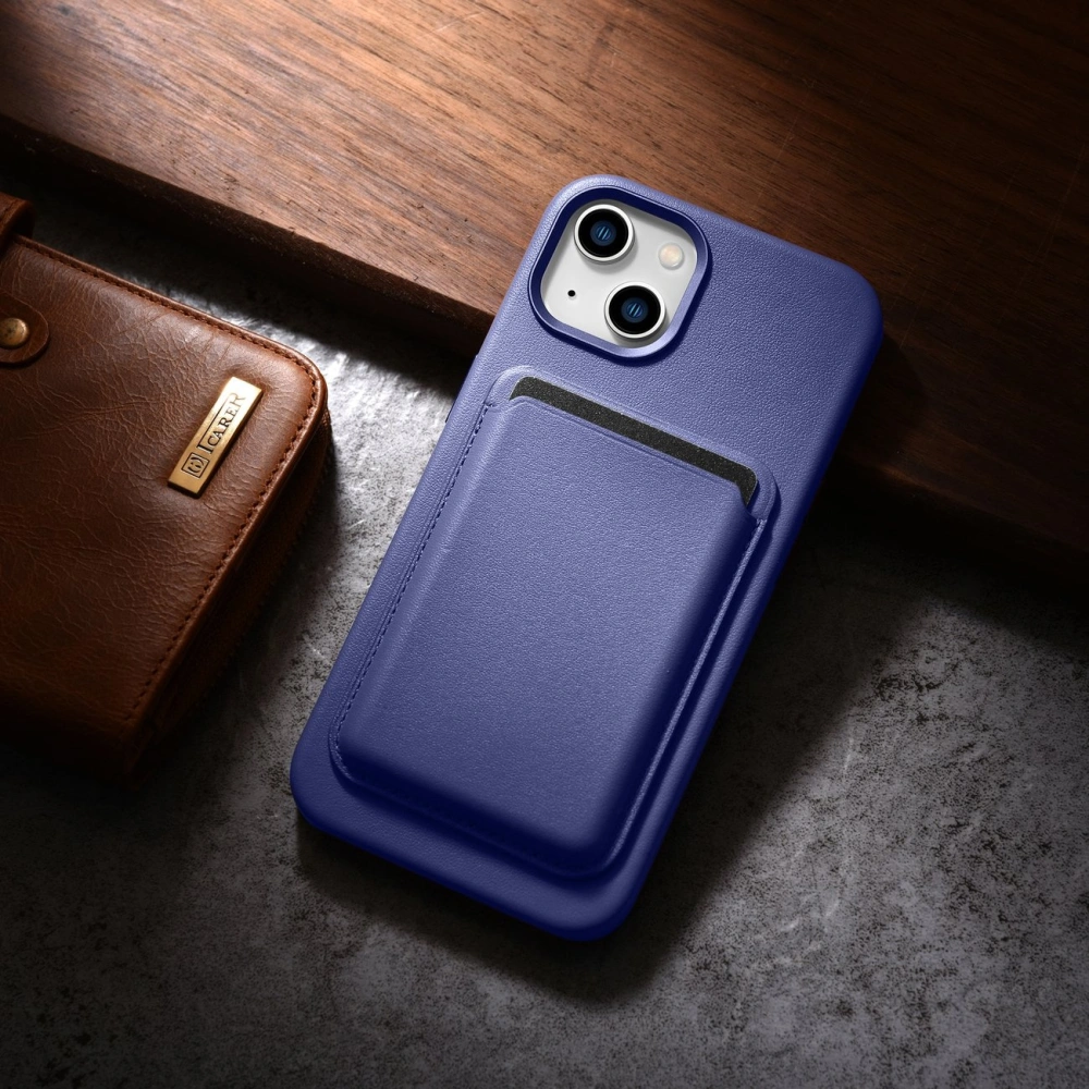 Wholesale iCarer Case Leather MagSafe Apple iPhone 14 light purple - ICR347 - {ean13} - Hurt