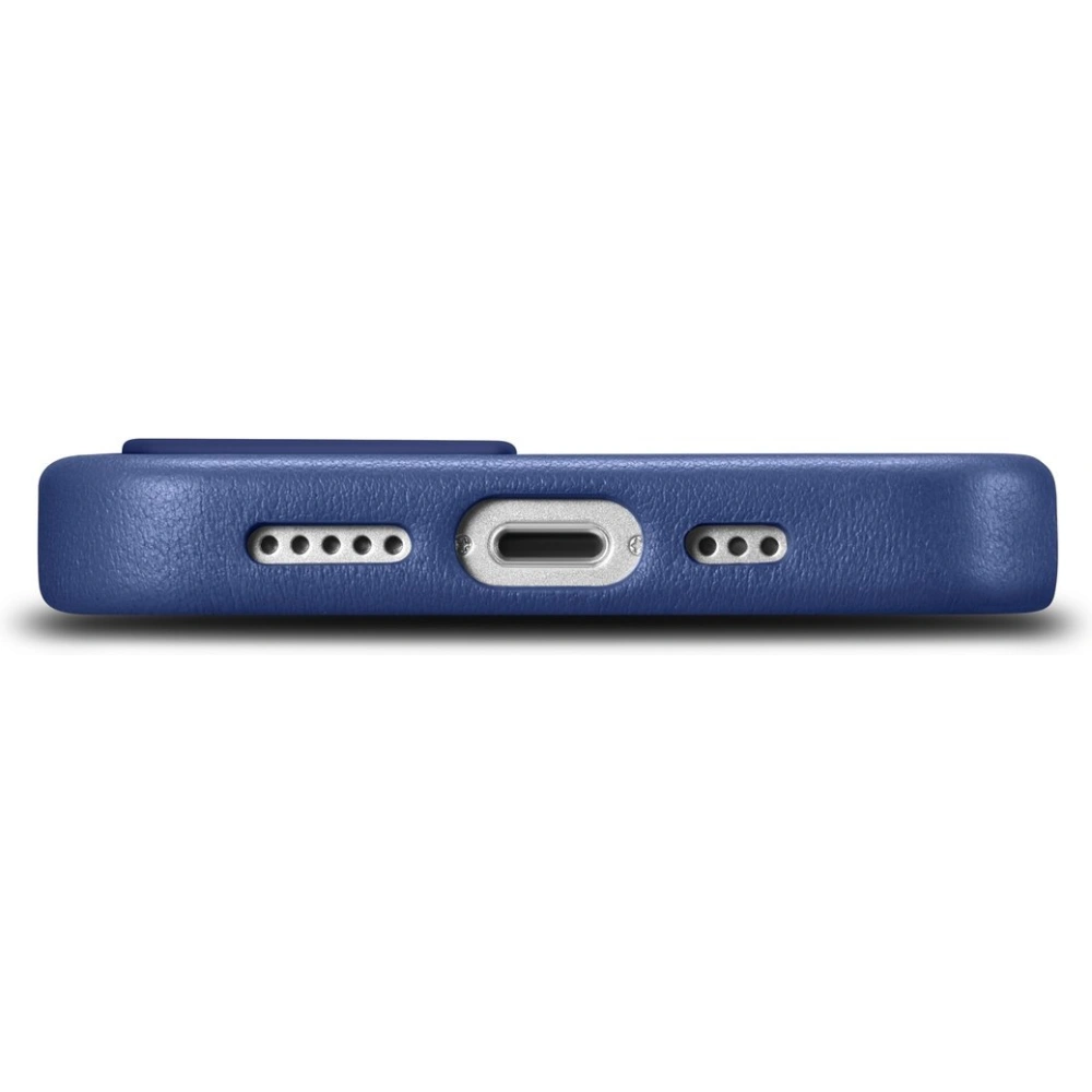 Wholesale iCarer Case Leather MagSafe Apple iPhone 14 blue - ICR348 - {ean13} - Hurt