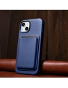 Wholesale iCarer Case Leather MagSafe Apple iPhone 14 blue - ICR348 - {ean13} - Hurt