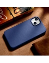 Wholesale iCarer Case Leather MagSafe Apple iPhone 14 blue - ICR348 - {ean13} - Hurt