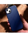 Wholesale iCarer Case Leather MagSafe Apple iPhone 14 blue - ICR348 - {ean13} - Hurt