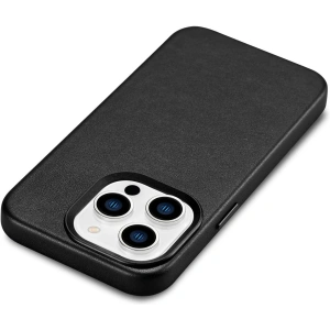 Hurtownia GSM - Etui iCarer Case Leather MagSafe Apple iPhone 14 Pro czarny - ICR349 - {ean13} - Hurt