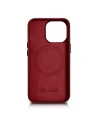 Wholesale iCarer Case Leather MagSafe Apple iPhone 14 Pro red - ICR351 - {ean13} - Hurt