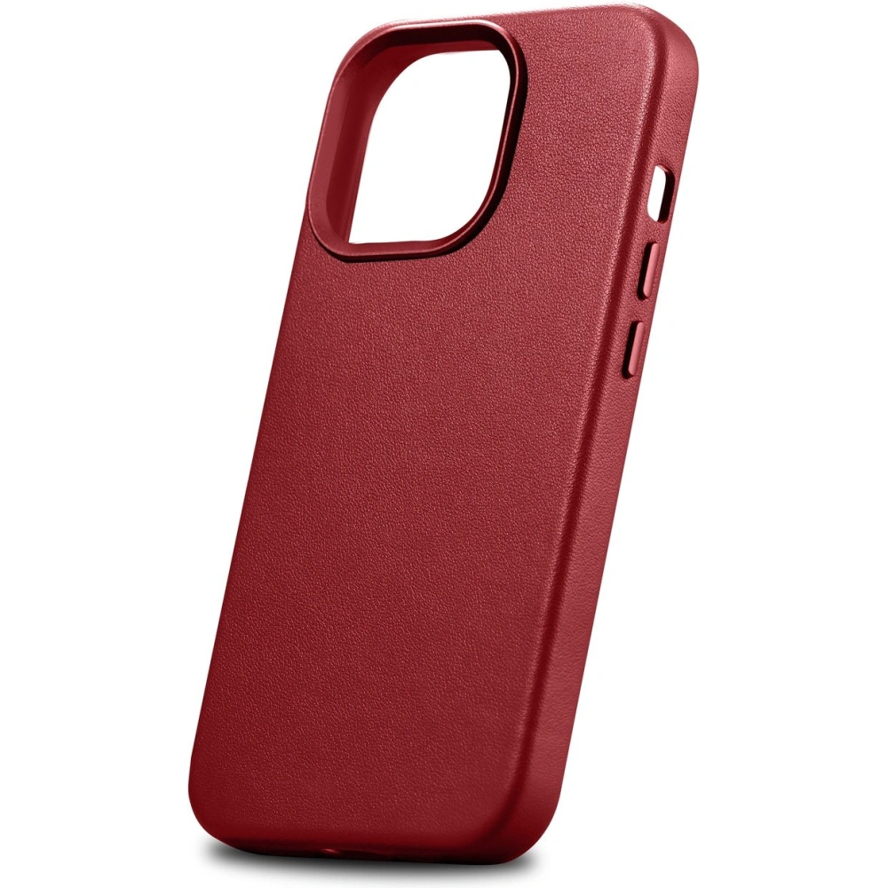 Wholesale iCarer Case Leather MagSafe Apple iPhone 14 Pro red - ICR351 - {ean13} - Hurt