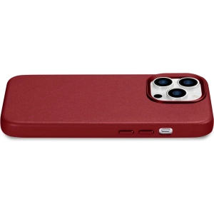 Hurtownia GSM - Etui iCarer Case Leather MagSafe Apple iPhone 14 Pro czerwony - ICR351 - {ean13} - Hurt