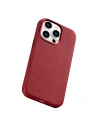 Wholesale iCarer Case Leather MagSafe Apple iPhone 14 Pro red - ICR351 - {ean13} - Hurt