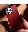 Wholesale iCarer Case Leather MagSafe Apple iPhone 14 Pro red - ICR351 - {ean13} - Hurt