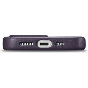 Hurtownia GSM - Etui iCarer bőr MagSafe Apple iPhone 14 Pro sötétlila - ICR352 - {ean13} - Hurt