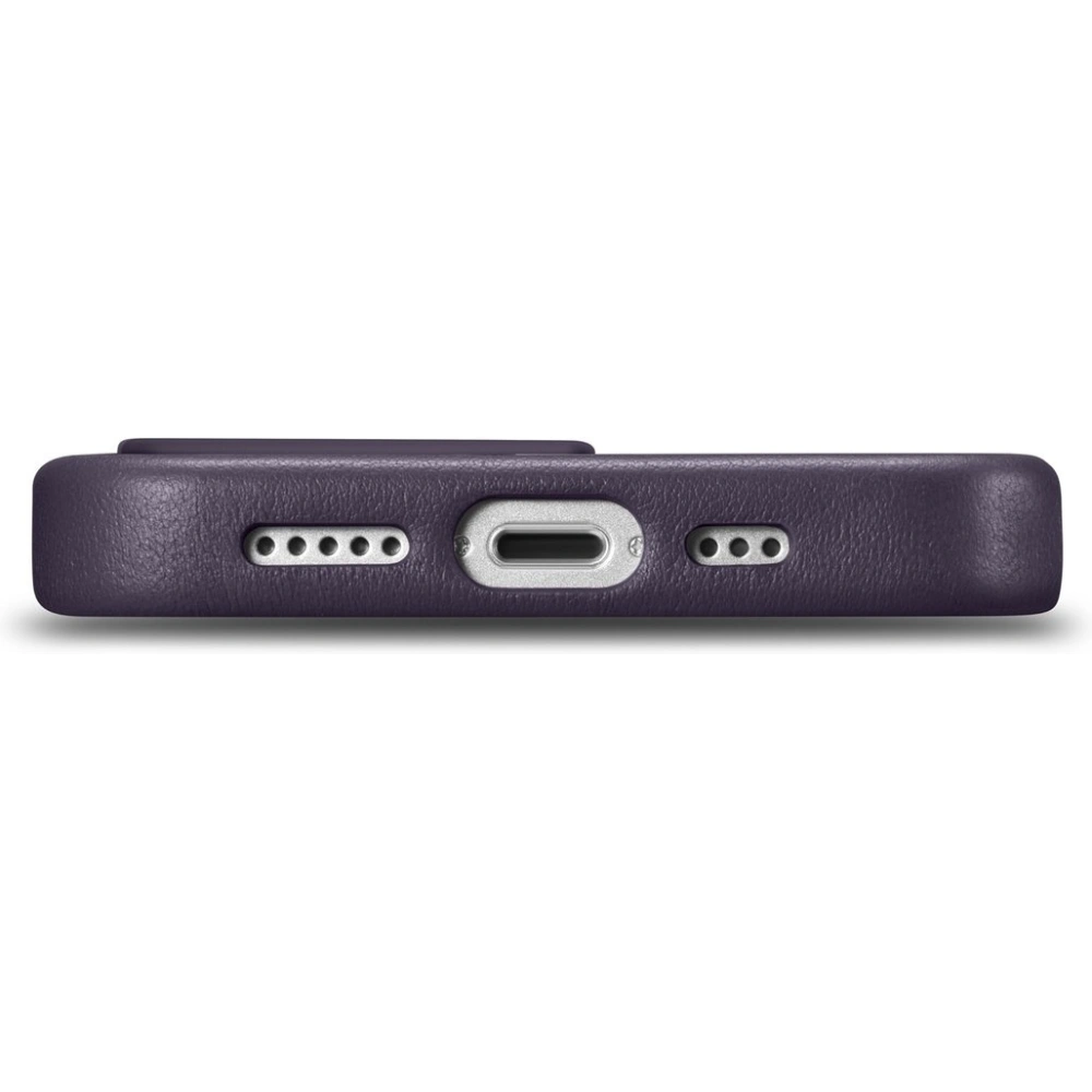 Hurtownia GSM - Case iCarer Case Leder MagSafe Apple iPhone 14 Pro dunkelviolett - ICR352 - {ean13} - Hurt