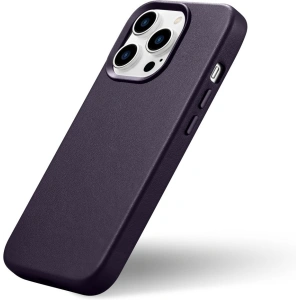 Hurtownia GSM - Etui iCarer Case Leather MagSafe Apple iPhone 14 Pro ciemnofioletowy - ICR352 - {ean13} - Hurt