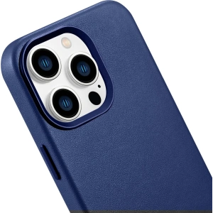 Hurtownia GSM - Etui iCarer Case Leather MagSafe Apple iPhone 14 Pro niebieski - ICR354 - {ean13} - Hurt