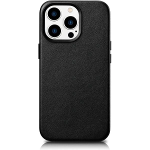 Hurtownia GSM - Etui iCarer Case Leather MagSafe Apple iPhone 14 Pro Max czarny - ICR355 - {ean13} - Hurt
