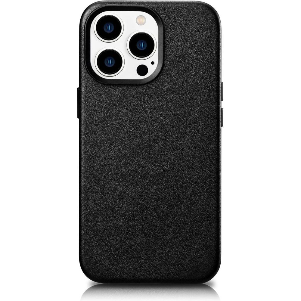 Hurtownia GSM - Etui iCarer bőr MagSafe Apple iPhone 14 Pro Max fekete - ICR355 - {ean13} - Hurt