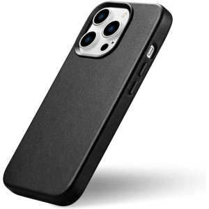 Hurtownia GSM - Etui iCarer Case Leather MagSafe Apple iPhone 14 Pro Max czarny - ICR355 - {ean13} - Hurt