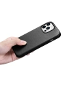 Hurtownia GSM - Etui iCarer Case Leather MagSafe Apple iPhone 14 Pro Max negru - ICR355 - {ean13} - Hurt