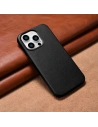 Hurtownia GSM - Etui iCarer Case Leather MagSafe Apple iPhone 14 Pro Max negru - ICR355 - {ean13} - Hurt