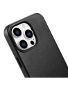 Hurtownia GSM - Etui iCarer Case Leather MagSafe Apple iPhone 14 Pro Max negru - ICR355 - {ean13} - Hurt