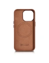 Wholesale iCarer Case Leather MagSafe Apple iPhone 14 Pro Max brown - ICR356 - {ean13} - Hurt