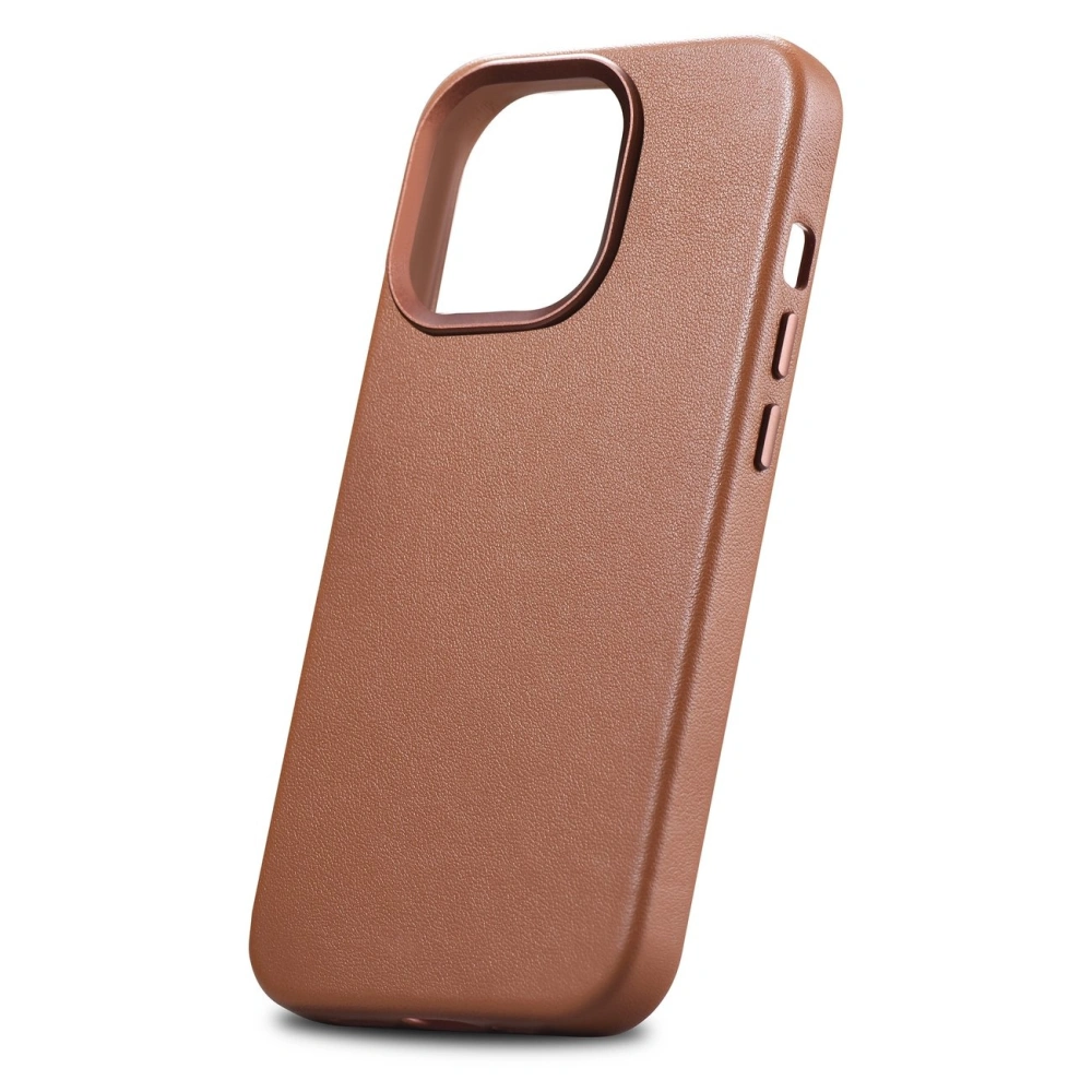 Hurtownia GSM - Etui iCarer Case Leather MagSafe Apple iPhone 14 Pro Max hnědá - ICR356 - {ean13} - Hurt
