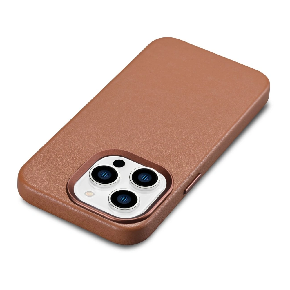 Hurtownia GSM - Etui iCarer Case Leather MagSafe Apple iPhone 14 Pro Max hnědá - ICR356 - {ean13} - Hurt